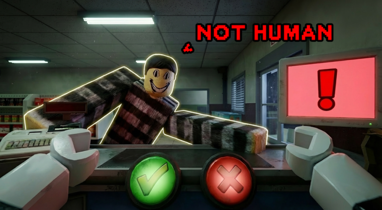 Scary Grocery The Night Shift official Roblox cover art